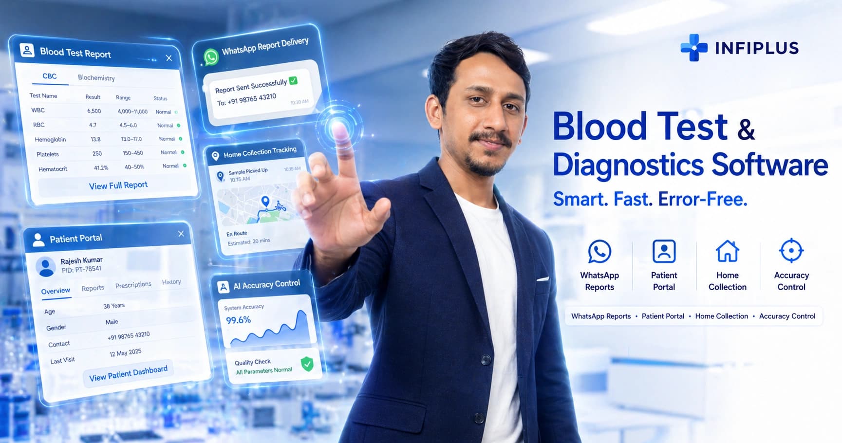 Blood Test & Diagnostics Software
